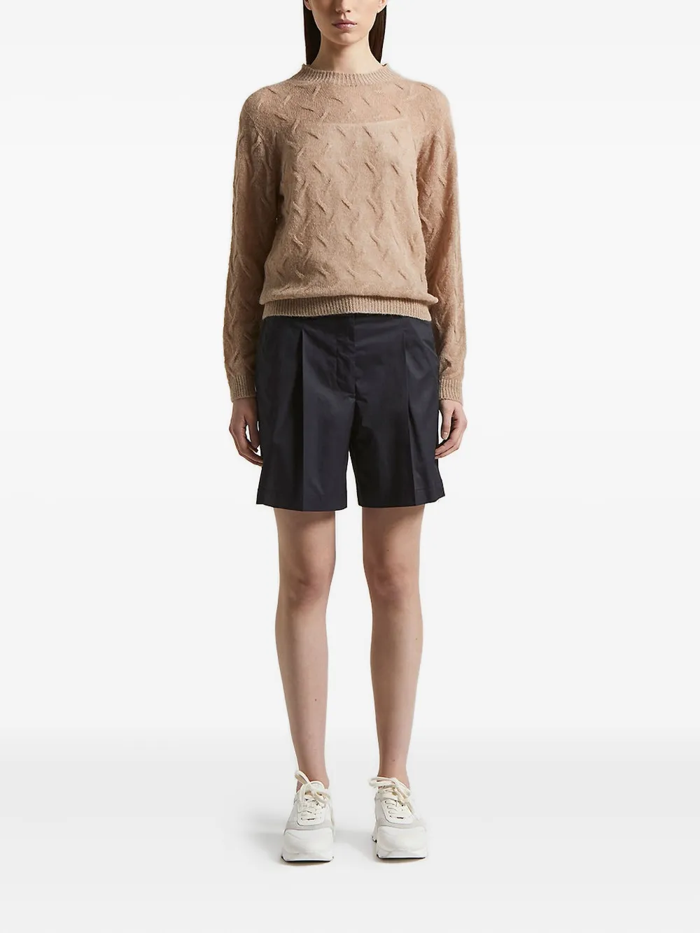 Peserico cable-knit sweater | Knitted Sweaters | Image 2