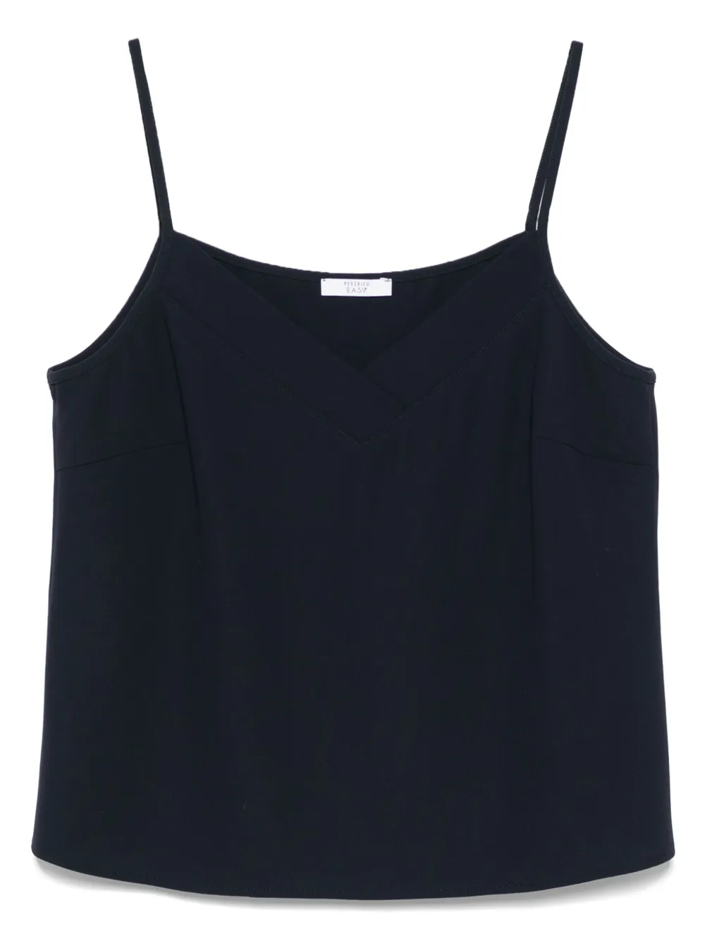 Shop Peserico Crepe Blouse In Blue