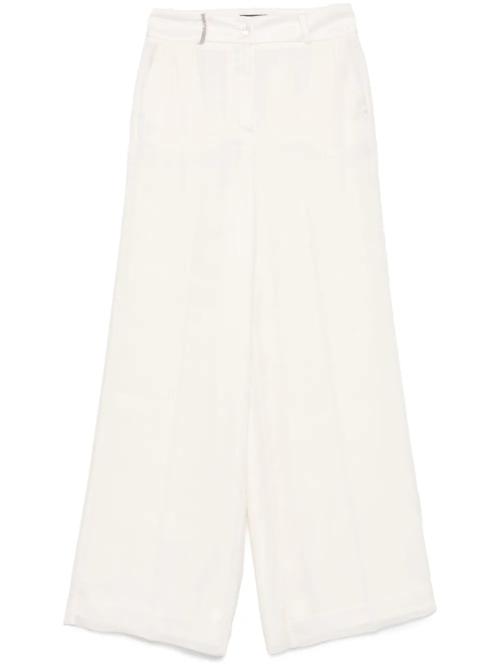 Peserico Organza broek Wit