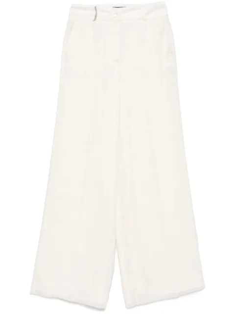 Peserico pantalones de organza