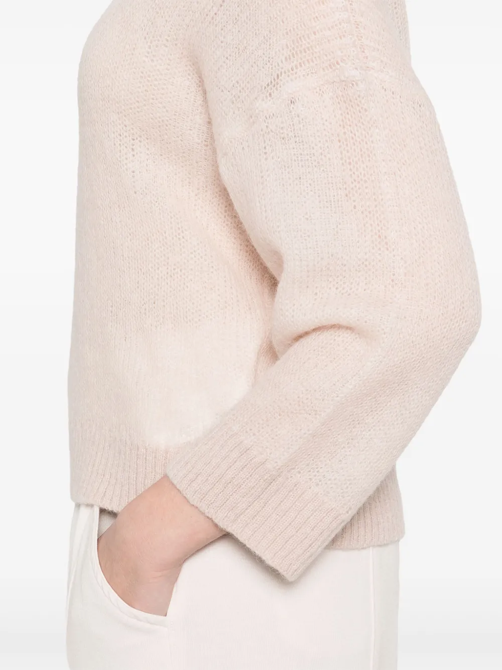 PESERICO OPEN-KNIT SWEATER
