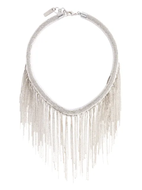 Peserico fringed necklace