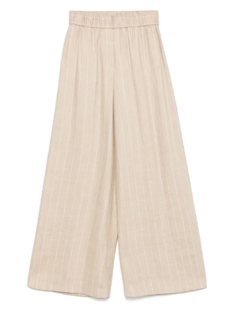 Peserico pantalones a rayas