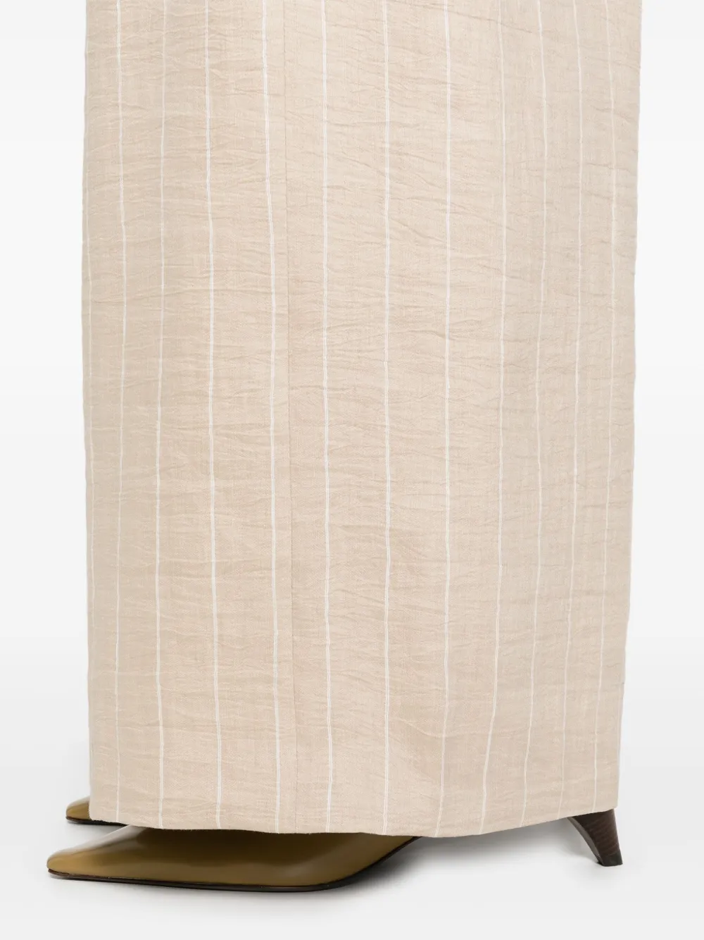 Peserico Gestreepte broek Beige