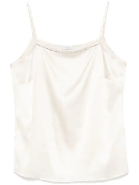 Peserico bead-embellished tank top