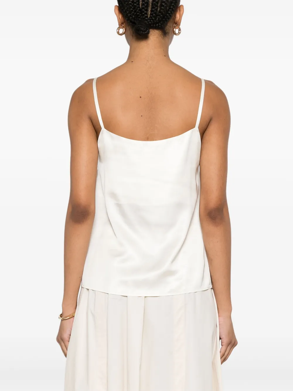 Peserico Satijnen top Beige