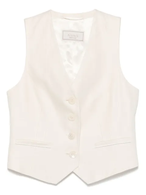 Peserico linen waistcoat