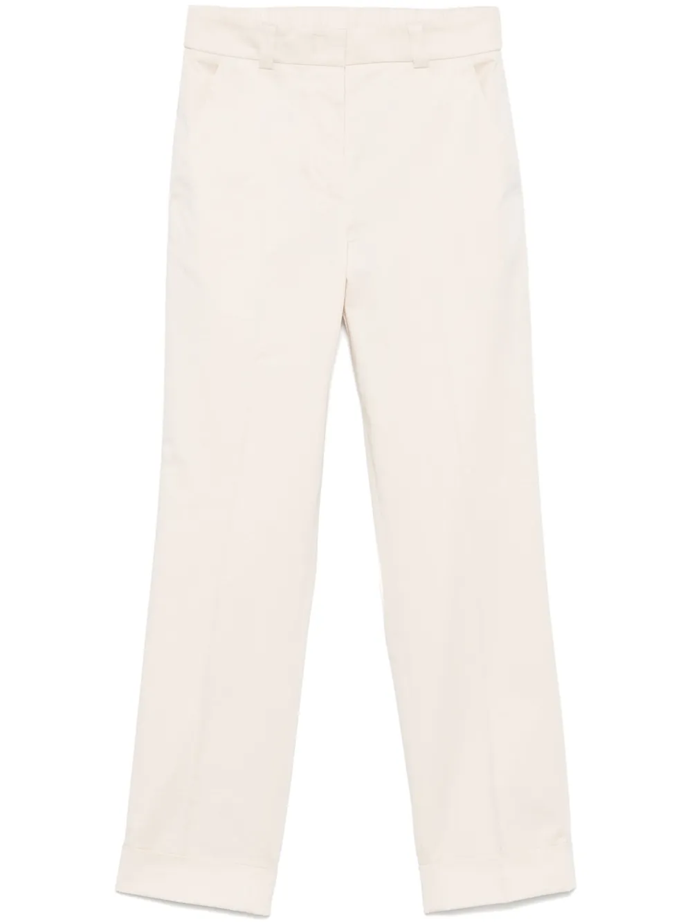 Peserico poplin trousers | Neutrals | Image 1