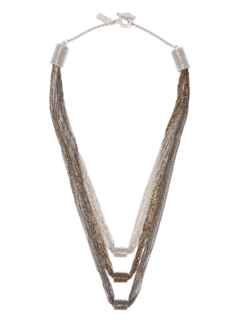 Peserico layered necklace