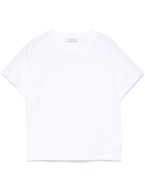 Peserico ball chain-detailed T-shirt