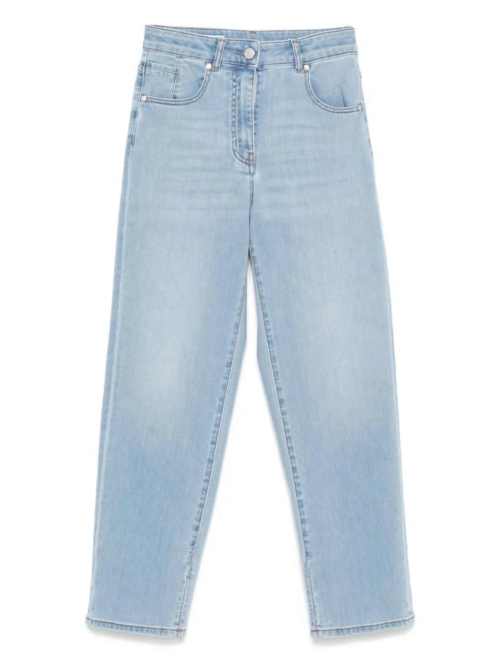 Peserico jean à patch logo | bleu | Image 1