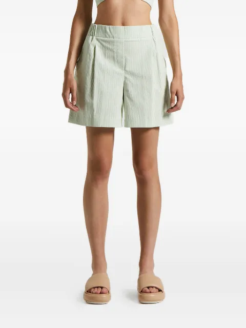 Peserico cotton seersucker shorts