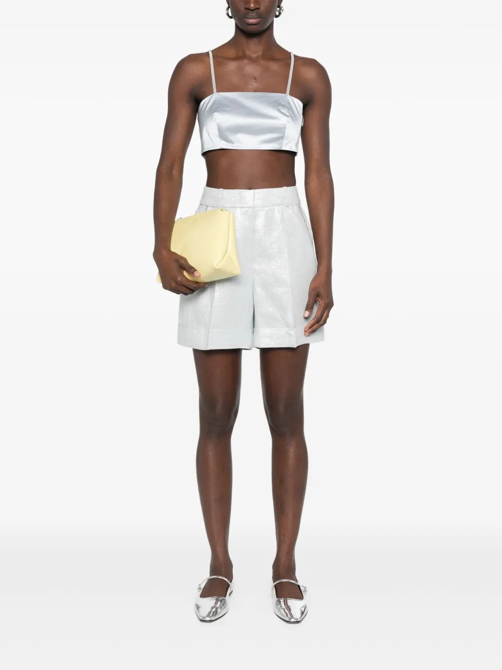Peserico metallic-effect shorts | Short Shorts | Image 2