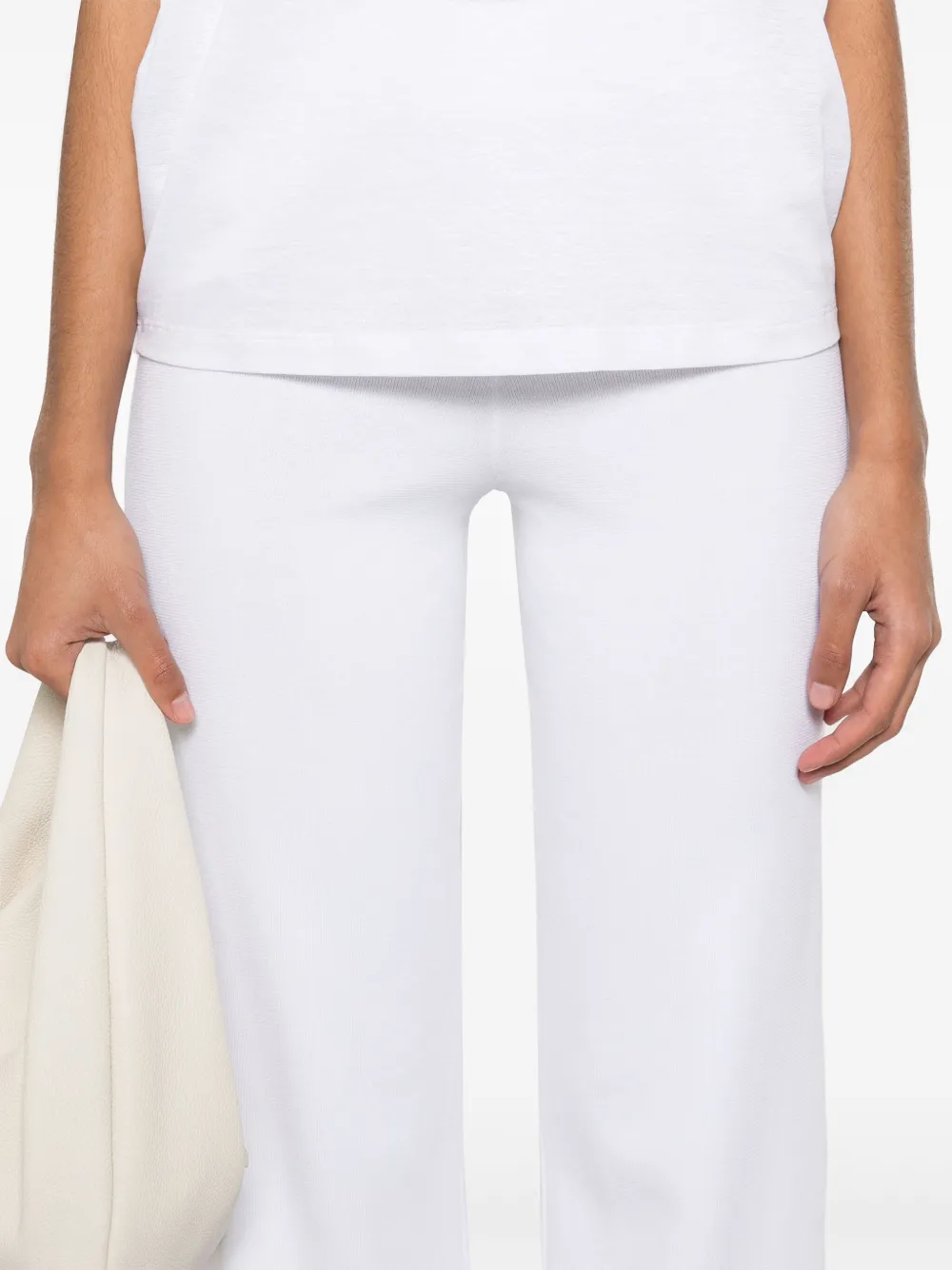 Peserico Straight broek Wit