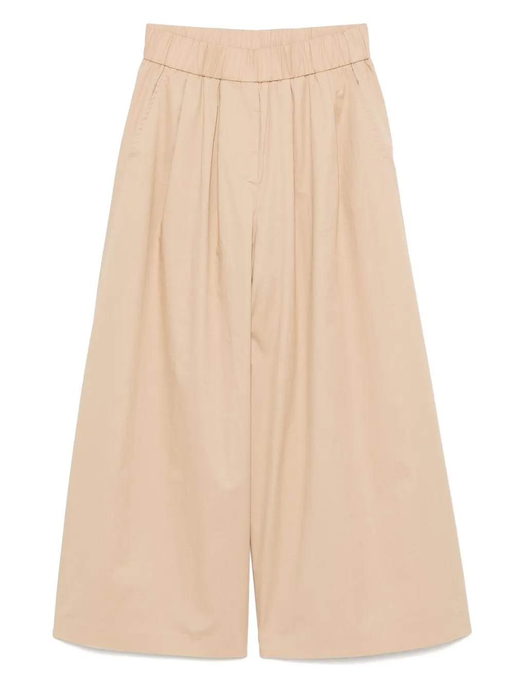Peserico Broek met wijde pijpen Beige