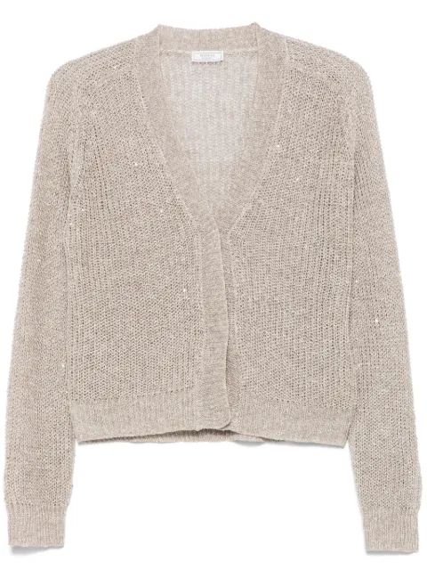 Peserico sequin-embellished cardigan