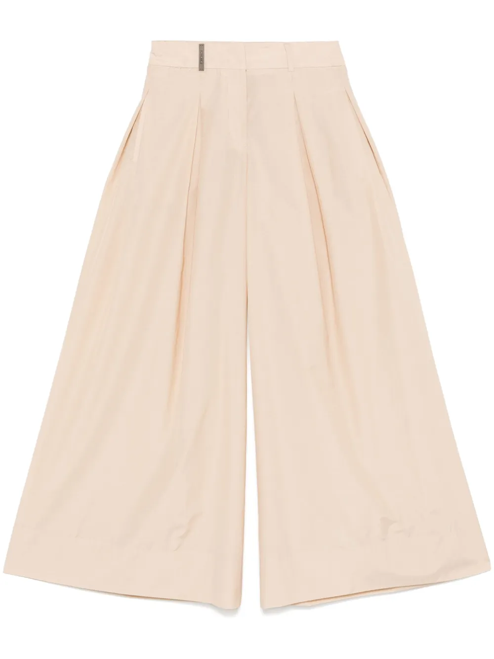 pleated palazzo pants