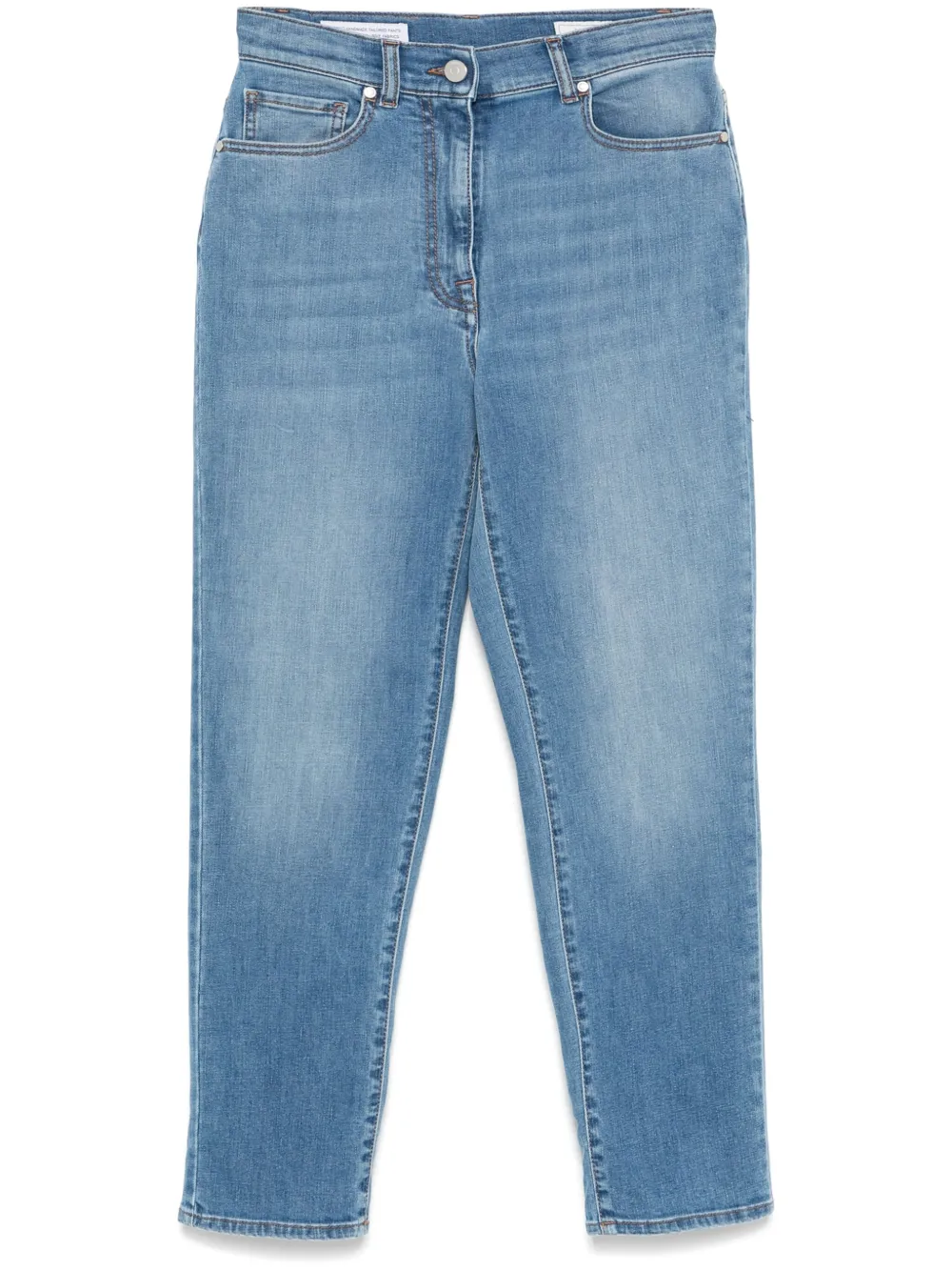 Peserico jean à coupe fuselée | bleu | Image 1