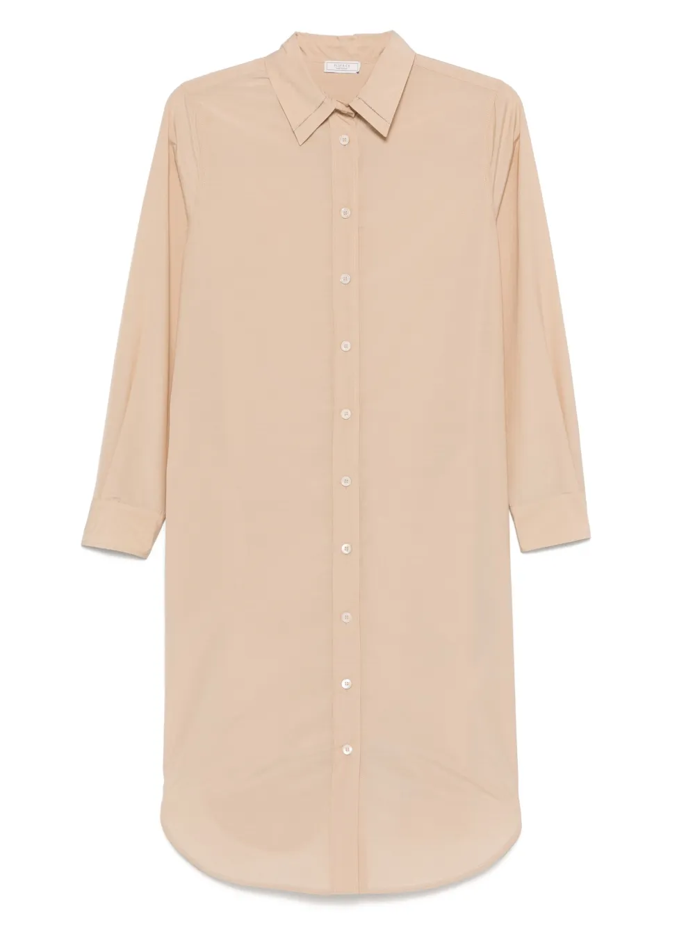 Peserico Midi-blousejurk Beige