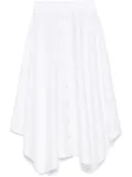 Peserico A-line midi skirt - White