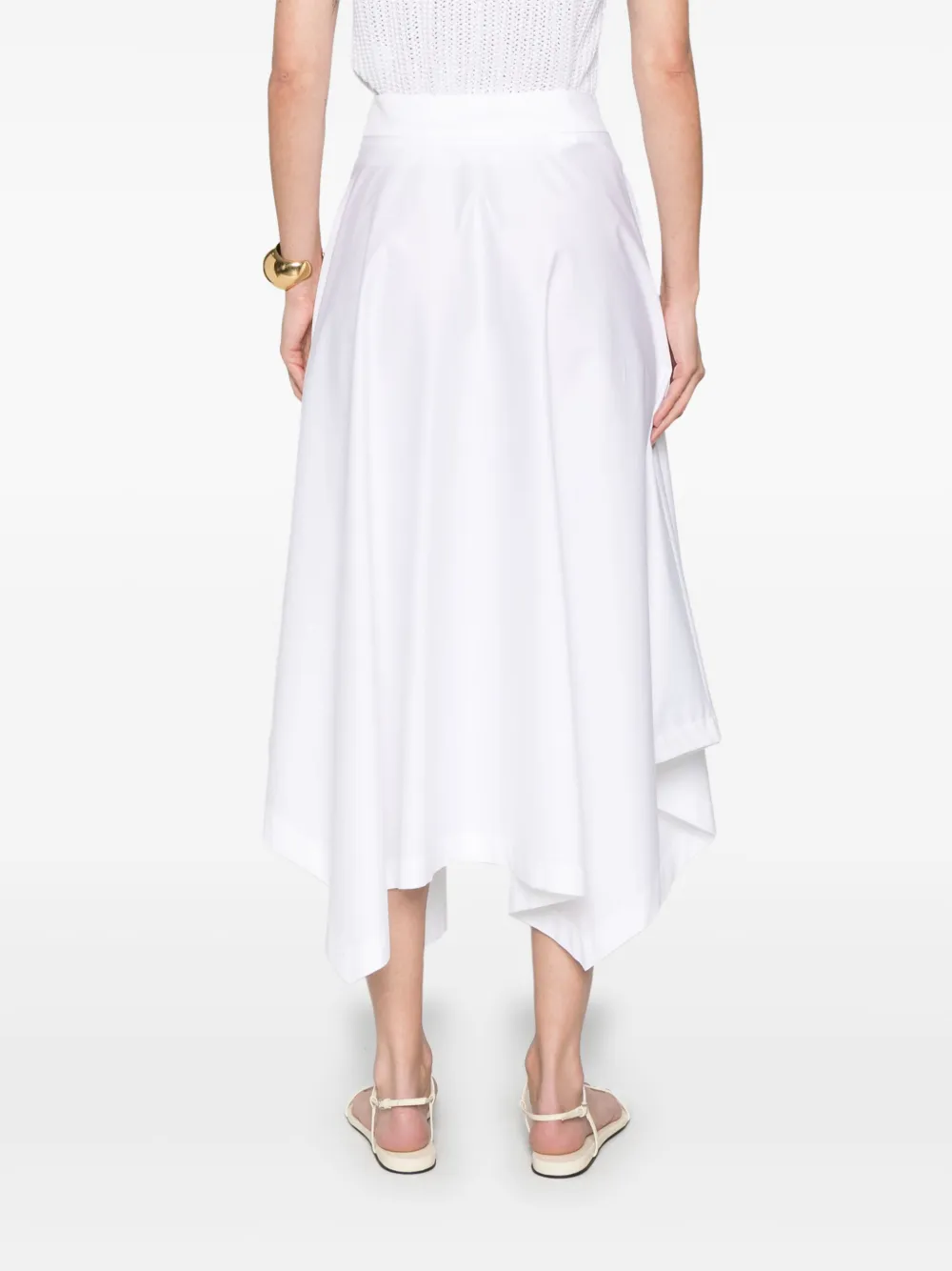 PESERICO A-LINE MIDI SKIRT