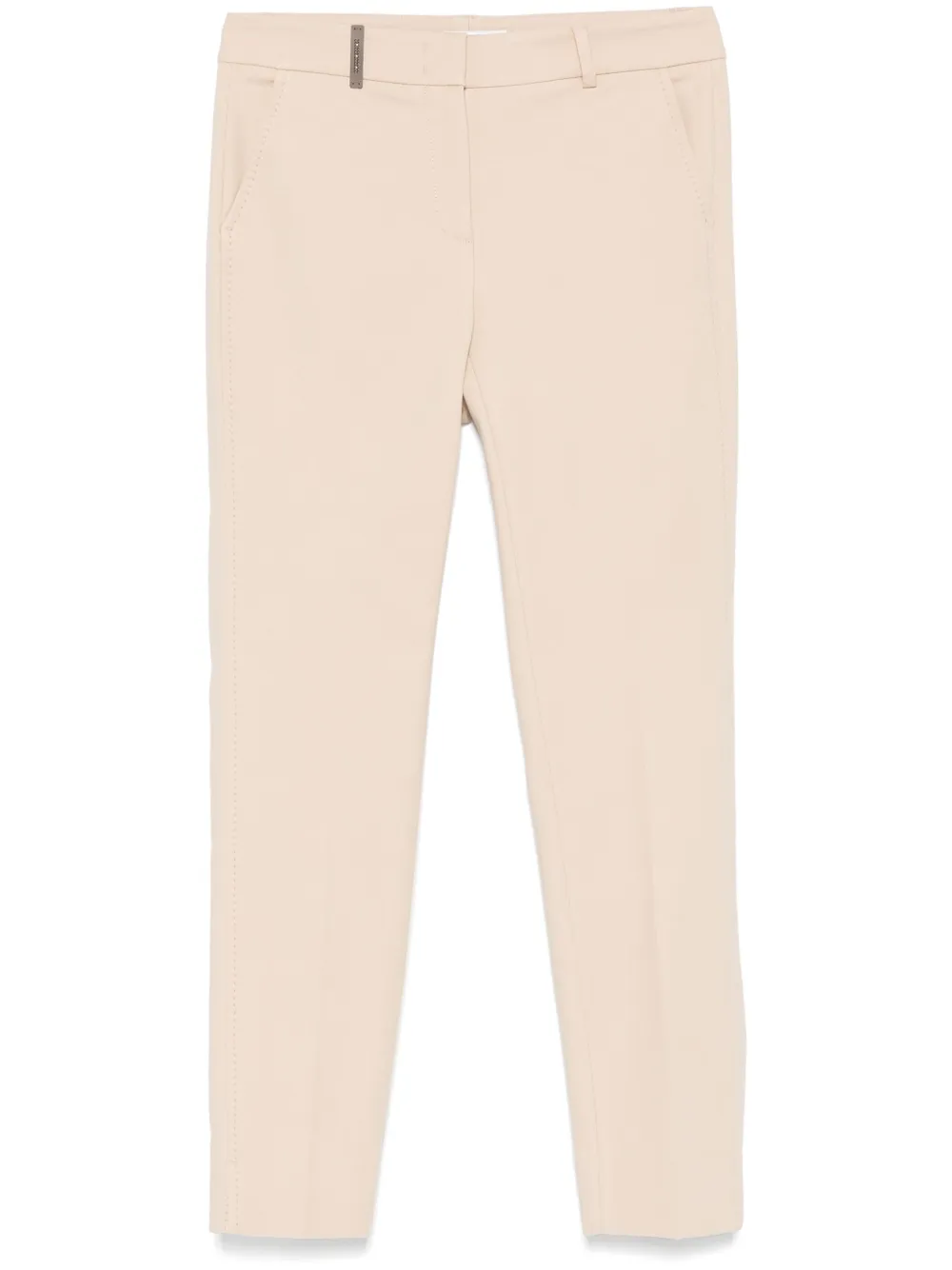 Peserico Calça cenoura com vinco | Neutro | Image 1