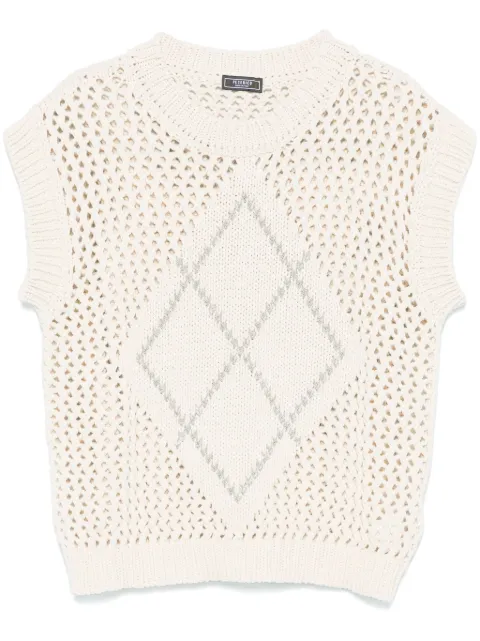 Peserico Punto Luce tricot vest