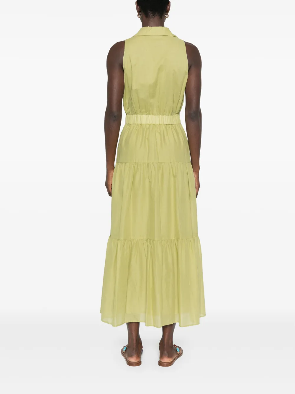 PESERICO COTTON MIDI DRESS