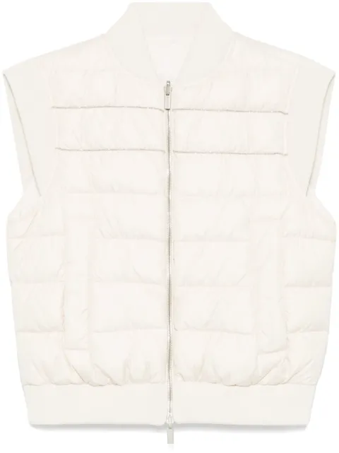 Peserico sleeveless down gilet