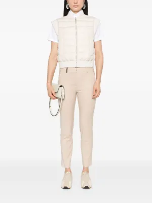 ブルゾン Peserico Monili Chain-Detail Gilet Peserico Monili chain-detail Gilet | Neutrals | FARFETCH