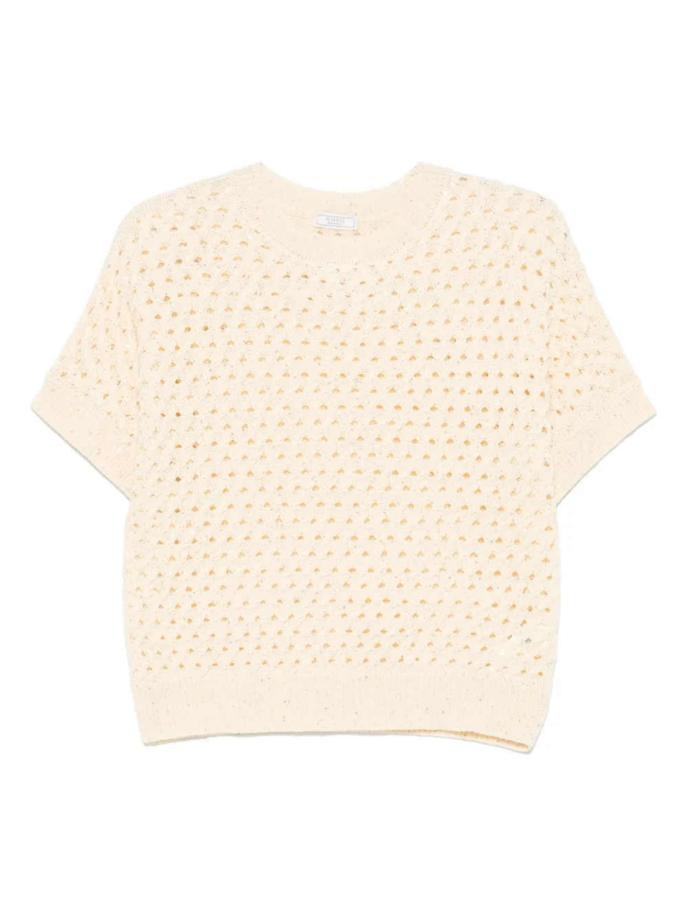 Peserico sequin-embellished top | Yellow | Image 1