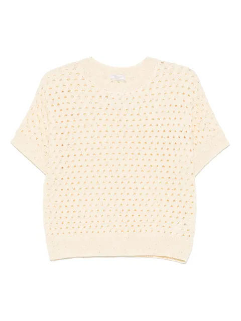 Peserico sequin-embellished top