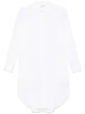 Peserico shirt midi dress - White