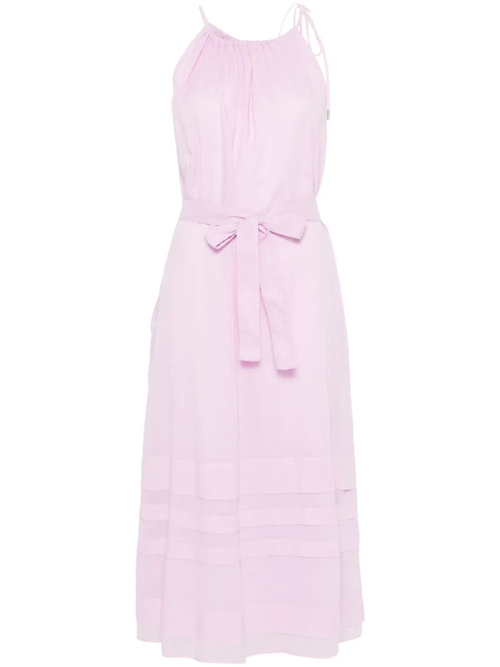 Peserico vestido midi con cuello halter | rosado | Image 1