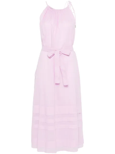 Peserico vestido midi con cuello halter