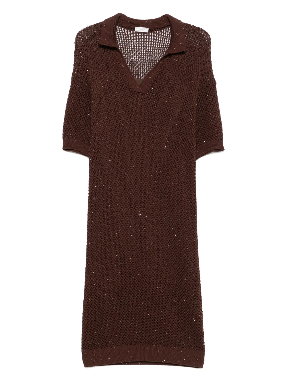 PESERICO KNITTED MIDI DRESS