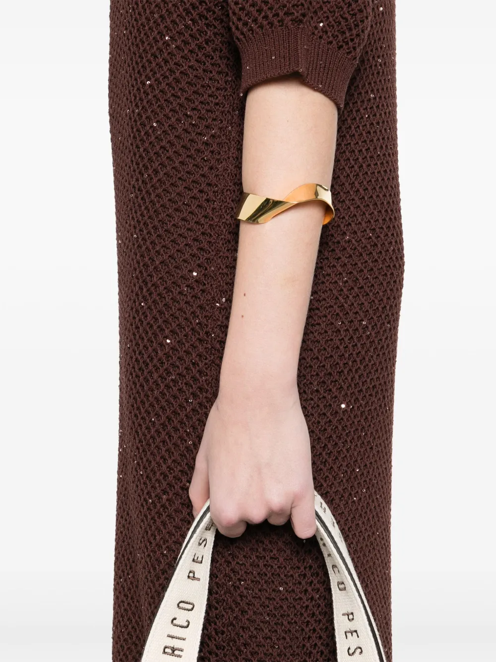 PESERICO KNITTED MIDI DRESS