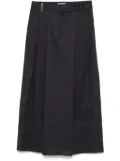 Peserico pleated maxi skirt - Blue