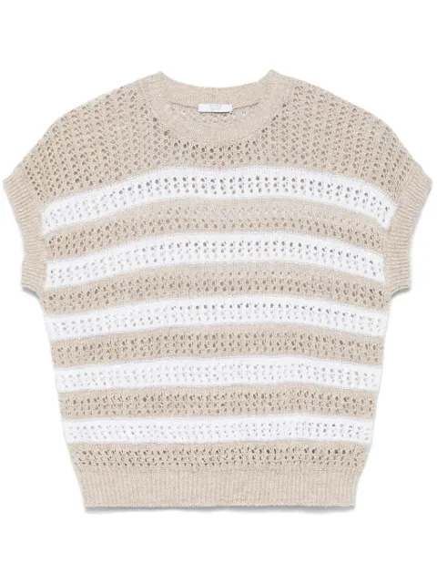 Peserico open-knit top