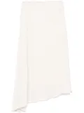 Peserico satin midi skirt - White