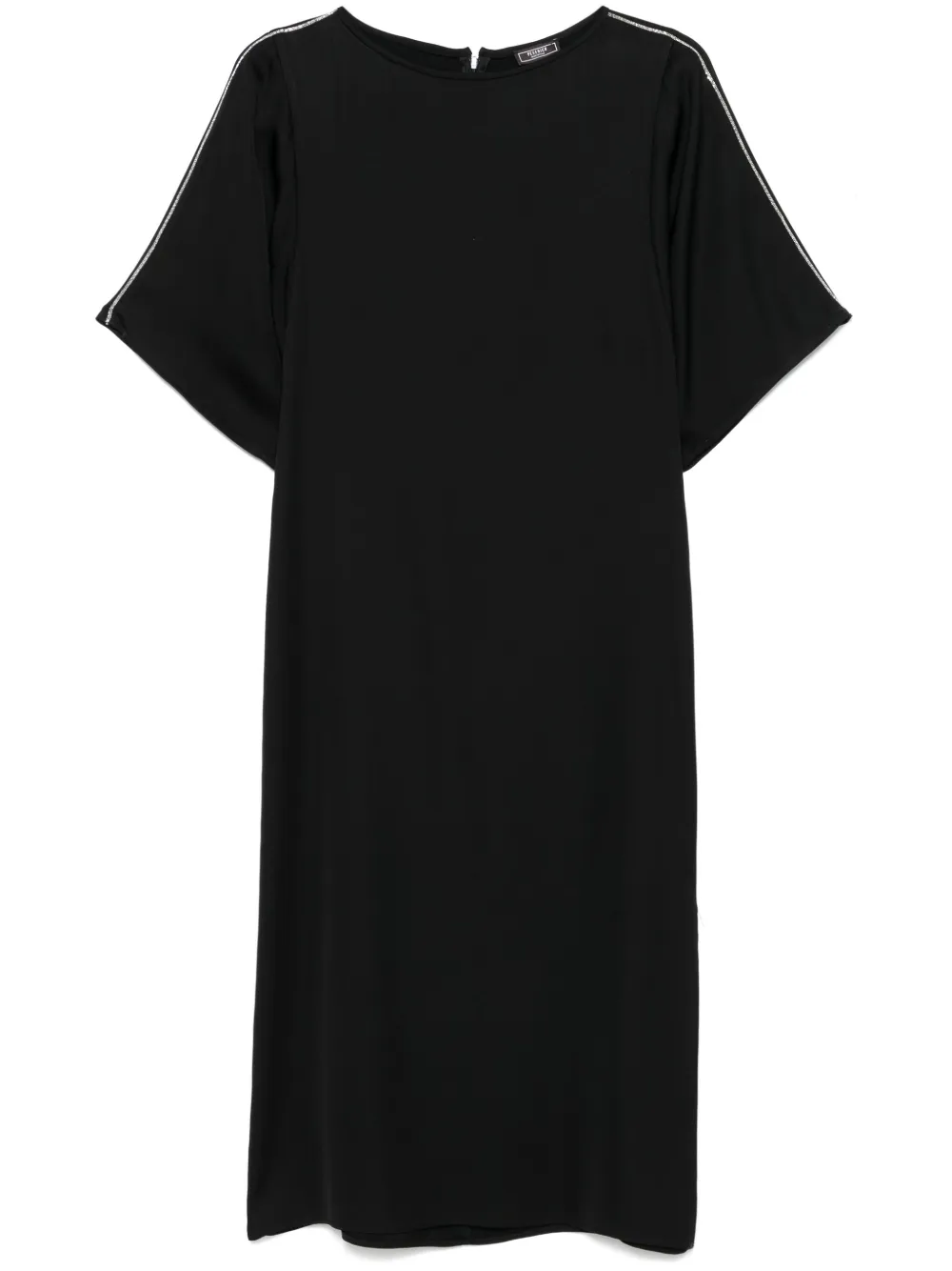 satin midi dress