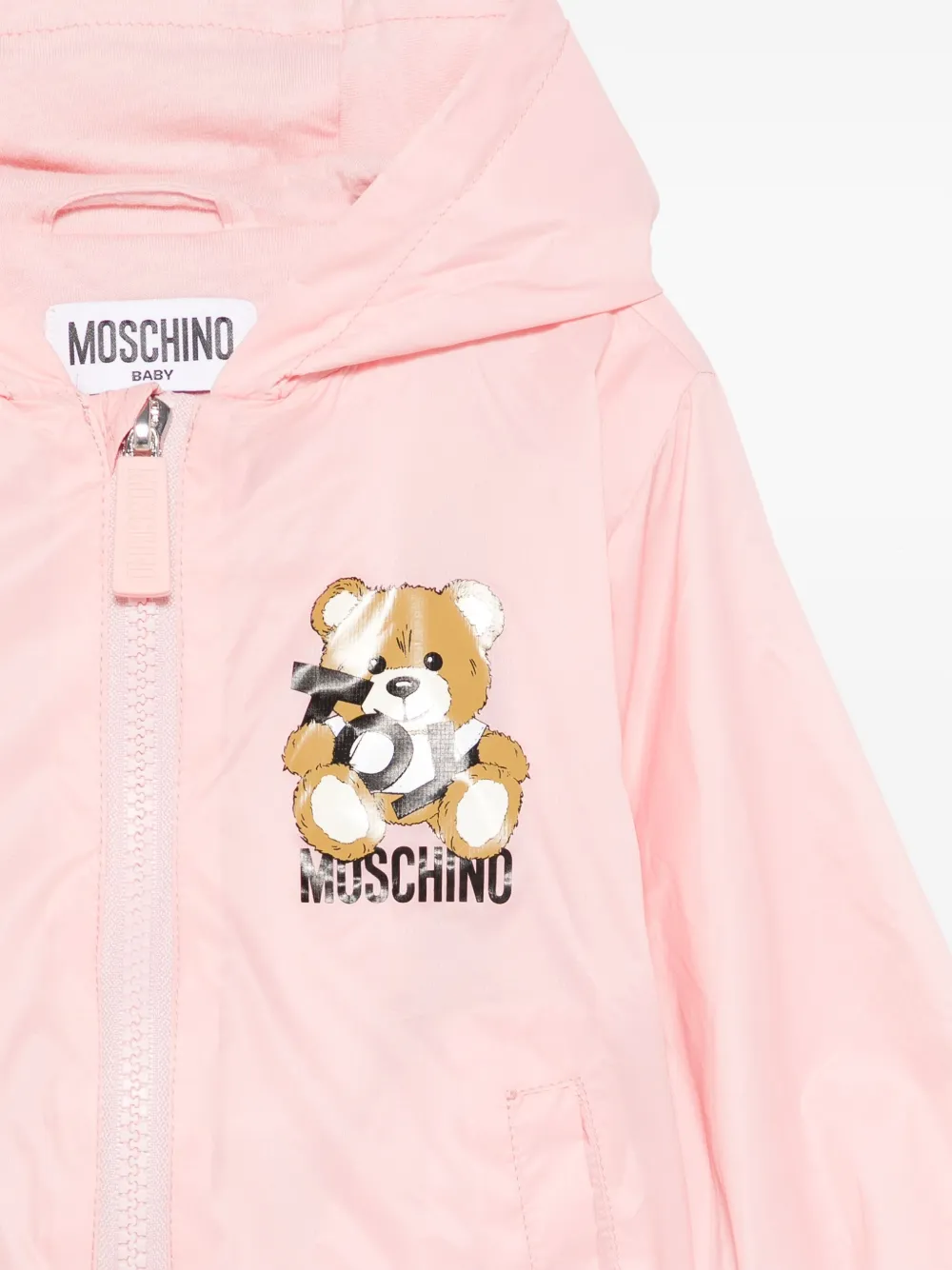 Moschino Kids Jack met teddybeerprint Roze