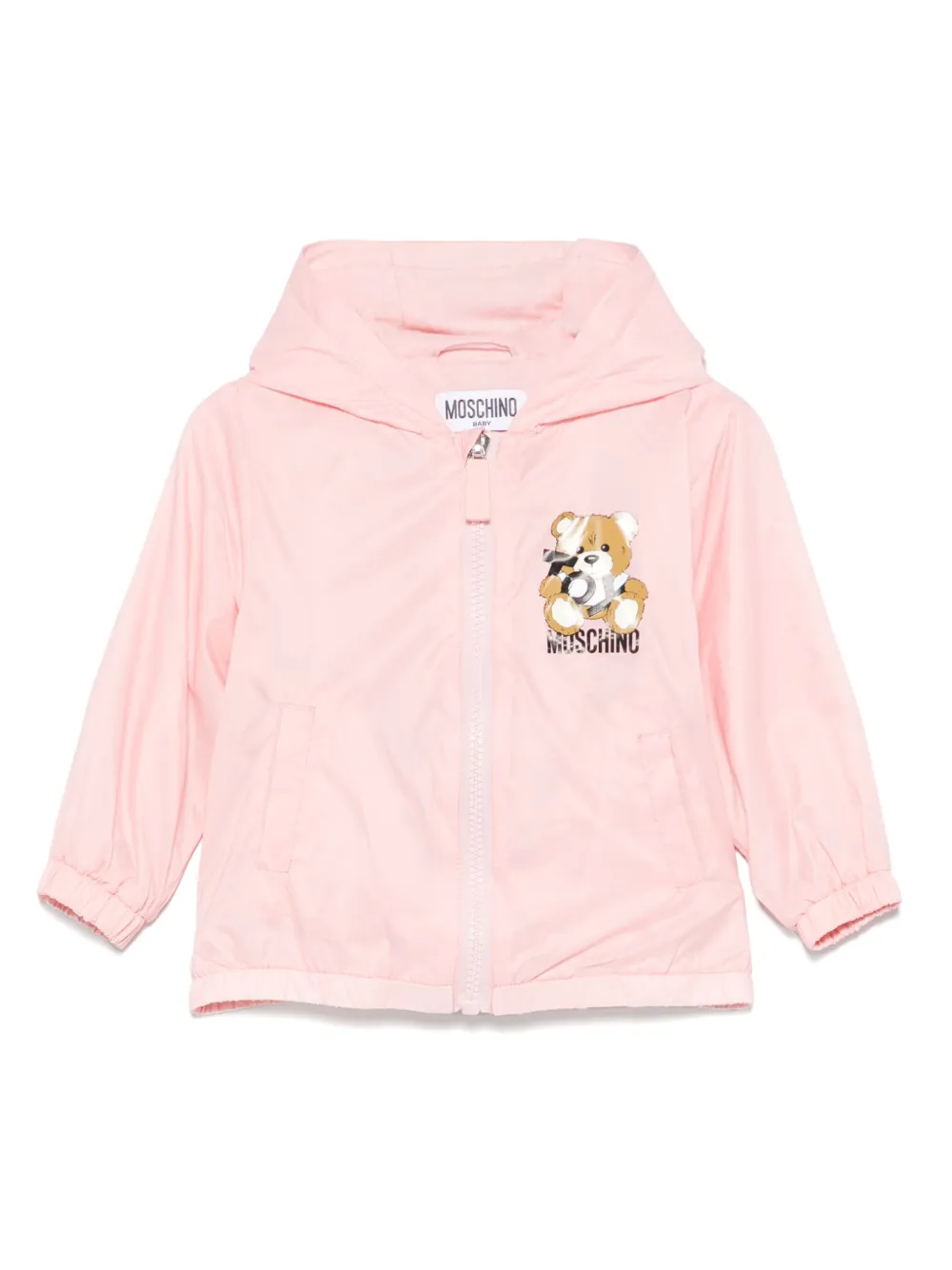 Moschino Kids Jack met teddybeerprint Roze