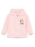 Moschino Kids Teddy Bear-print jacket - Pink