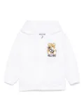 Moschino Kids Teddy Bear-print jacket - White