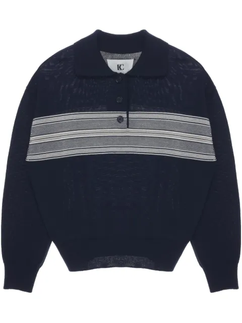 Low Classic polo collar jumper 