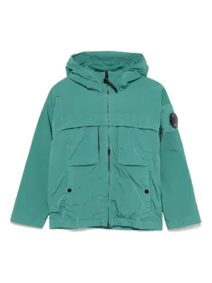 C.P. Company Kids Google Jacket | Orange | FARFETCH ID