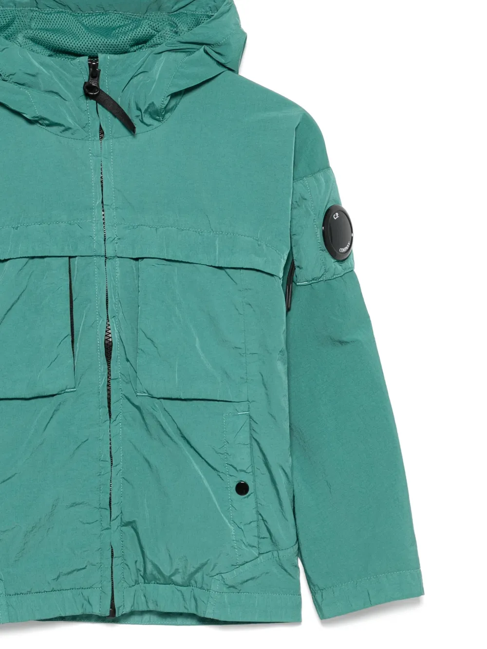 C.P. Company Kids Jack met capuchon Groen