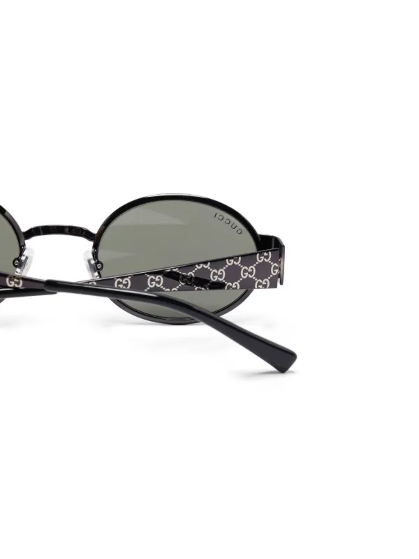Gucci Eyewear round-frame Sunglasses | Black | FARFETCH Gucci Eyewear round-frame Sunglasses | Black | FARFETCH