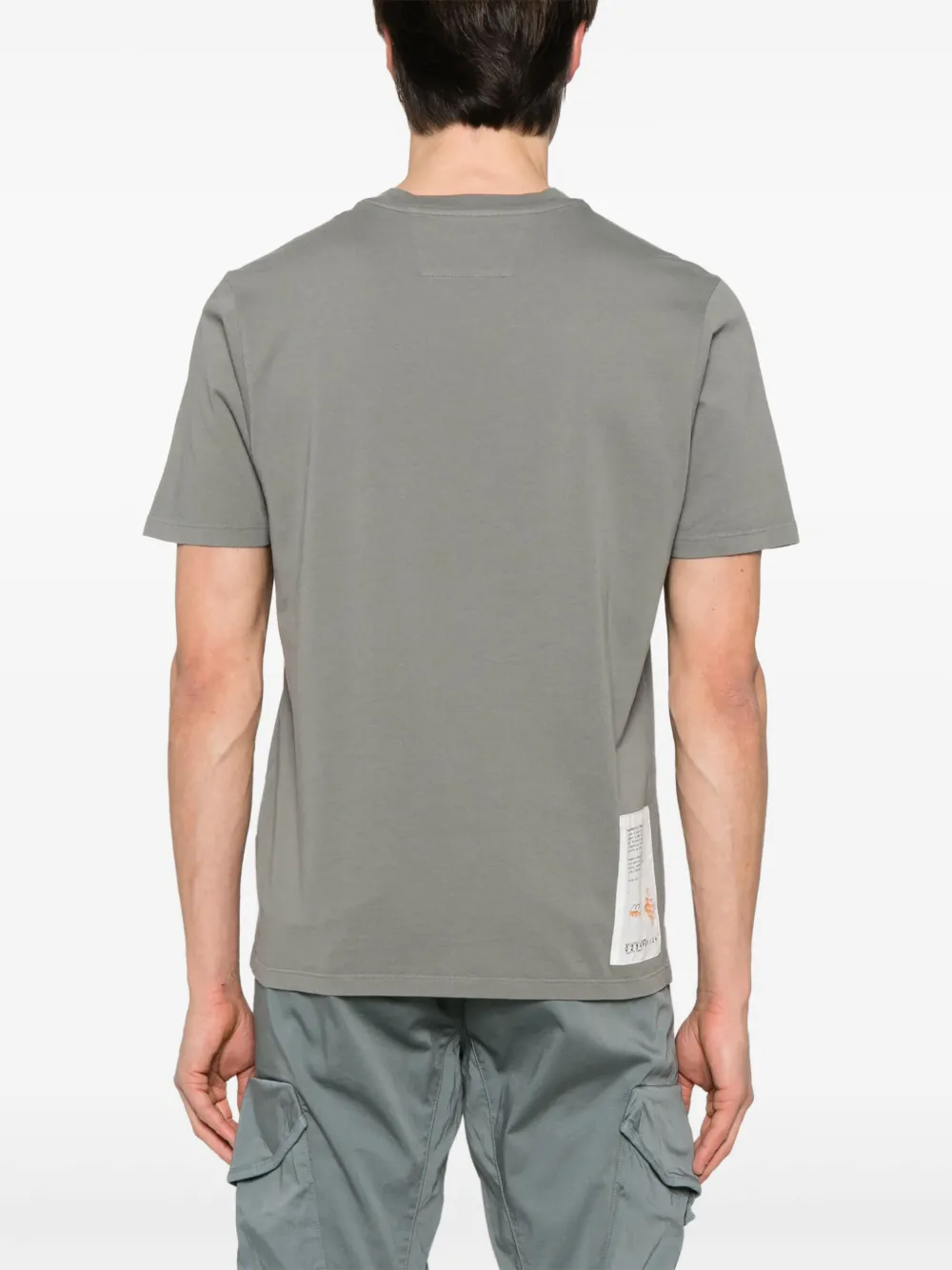 C.P. Company T-shirt met logoprint Grijs